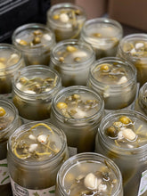 Load image into Gallery viewer, overhead view of several open jars of Persian pickled cucumber