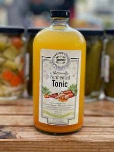 Carrot Ginger Turmeric Kvass 8oz