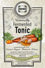 Load image into Gallery viewer, Carrot Ginger Turmeric Kvass 8oz
